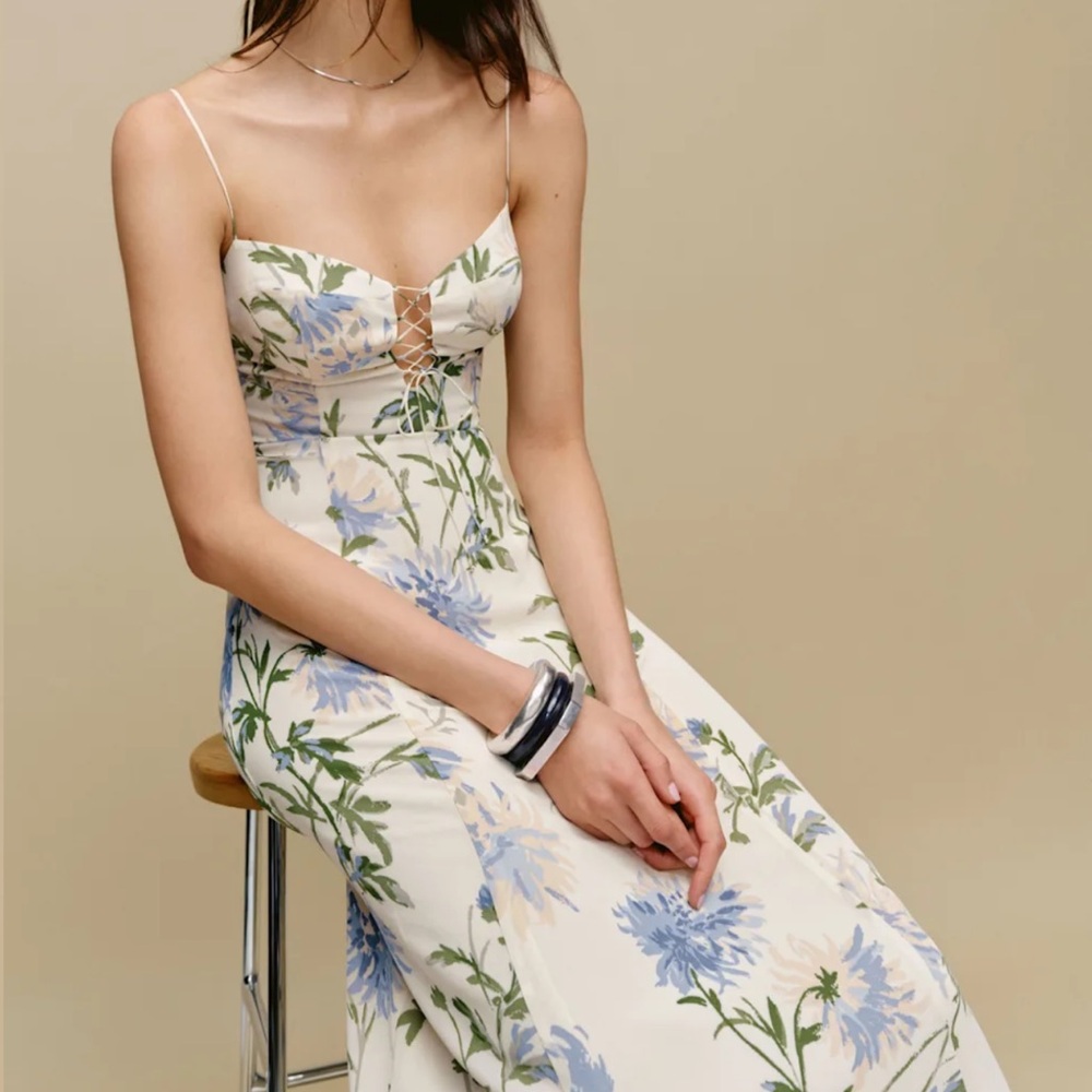 Reformation Emely Dress Serenity